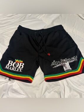 Bob Marley X Shoe Palace Mesh Rasta shorts black Men’s XL